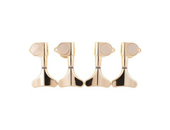 Harley Benton Parts Bass Tuners Set Gold image 2