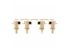 Harley Benton Parts Bass Tuners Set Gold image 4