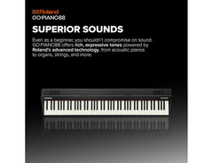 Roland GO:PIANO88 PX 88-key Music Creation Keyboard image 4