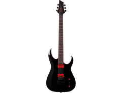 Schecter Sunset-6 ET EX Red Dawn Baritone Electric Guitar image 3