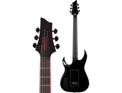 Schecter Sunset-6 ET EX Red Dawn Baritone Electric Guitar image 4