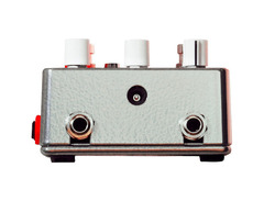 Death By Audio Disturbance Lockable Lfo Modulator Filter, Flanger, Fazer Effects Pedal Mirrored Chrome And Red image 3