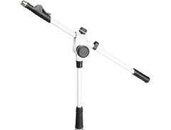 Gravity Stands Ms 4322 Microphone Stand With Telescoping Boom White image 2