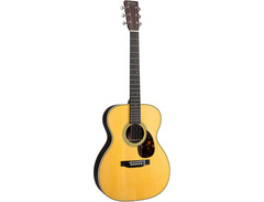 Martin OM-28E Standard Series Acoustic-electric Guitar - Natural with Aging Toner, LR Baggs Anthem (2025) image 3