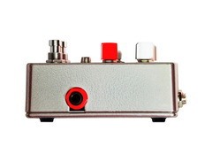 Death By Audio Disturbance Lockable Lfo Modulator Filter, Flanger, Fazer Effects Pedal Mirrored Chrome And Red image 4