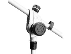 Gravity Stands Ms 4322 Microphone Stand With Telescoping Boom White image 3