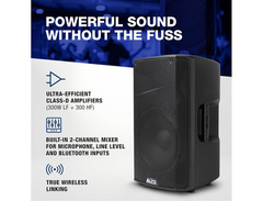 Alto Professional TX412 600-watt 12-inch Battery Powered Speaker image 3