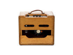 Fender 'Wide Panel Tweed' Deluxe 5C3 (1953-1955) image 2