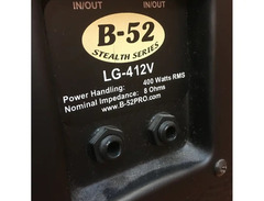 B-52 LG-412V Stealth Series 4x12 Speaker Cabinet image 4