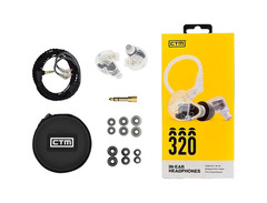 Ctm Ce320 Clear Pro Isolating Wired In-Ear Monitors image 2