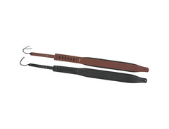 Levy's 3" Padded Leather Guitar Strap Black image 2