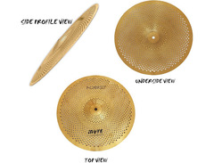 Mosico Mute Low Volume Practice Cymbal Set image 3