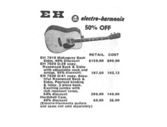 Electro-Harmonix EH-7020 D-28 Copy image 2