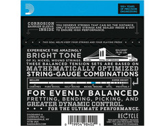 D'addario Exl115bt Balanced Tension Medium Electric Guitar Strings Single Pack image 2