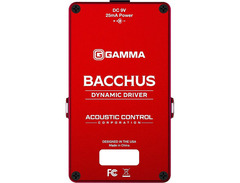 Acoustic control corporation Gamma Bacchus Dynamic Driver Effects Pedal image 3