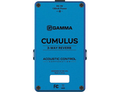 Acoustic control corporation Gamma Cumulus 3-Way Reverb Effects Pedal image 3