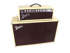Fender 'Blonde / Brownface' Piggyback Bassman 6G6-A/B (1962-1964) image 2