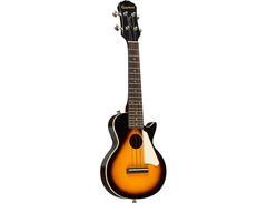 Epiphone Les Paul Tenor Acoustic-Electric Ukulele Vintage Sunburst image 3