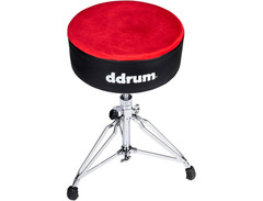 ddrum FAT Drum Throne - Black/Red image 2