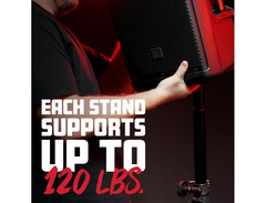 Rok-It Tripod Speaker Stand Set image 3