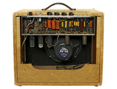 Fender 'Narrow Panel Tweed' Vibrolux 5F11 (1957-1961) image 4
