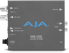 AJA Hi5-12G 12G-SDI to HDMI 2.0 Converter image 2
