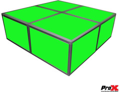 ProX XSA-2X2-24 LumoStage Acrylic Platform image 3