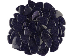 Exotic Plectrums Handmade Ultra Heavy Gauge Blue Sandstone Stone Pick image 3