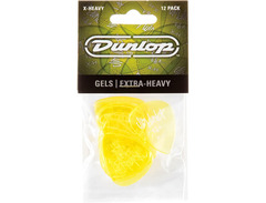 Dunlop Gel Extra Heavy Guitar Picks - Yellow image 4