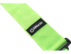 DiMarzio Nylon ClipLock Neon Guitar Strap Green image 3