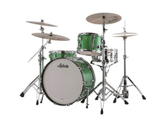 Ludwig Classic Maple Green Sparkle Drumkit image 3