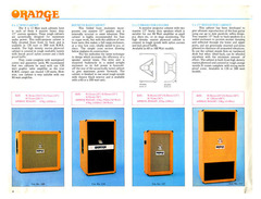 Orange 2 x 12 Projector Column image 3
