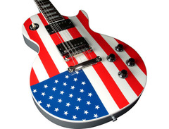 Gibson Custom Les Paul Stars And Stripes Electric Guitar image 3