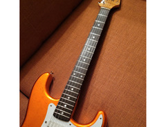Fender Custom Shop John Cruz NAMM 2005 Tangerine Gold Flake Stratocaster image 3