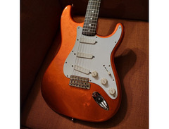 Fender Custom Shop John Cruz NAMM 2005 Tangerine Gold Flake Stratocaster image 4