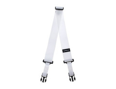 DiMarzio DD2200N 2-Inch Nylon ClipLock Strap - White image 2