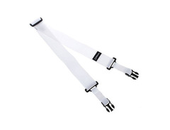 DiMarzio DD2200N 2-Inch Nylon ClipLock Strap - White image 3