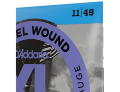 D'Addario Nickel Wound Medium Electric Guitar Strings (11-49) image 2
