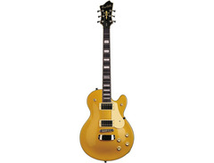 Hagström Swede Gold Top Electric Guitar image 3