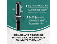 K&M 21447 Distance Rod Ring Lock image 2