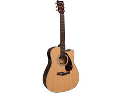 Yamaha FX335 Acoustic-Electric Guitar image 3