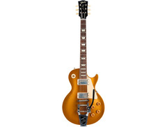 Gibson Custom 1957 Les Paul Standard Reissue Bigsby VOS Antique Gold image 3
