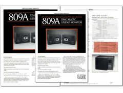 Urei 809/A Time Align Studio Monitor image 2