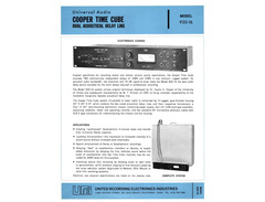 Urei Universal Audio Cooper Time Cube Model 920-16 Delay Line image 2