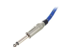 6m S Series Vintage Tweed Instrument Cable - Blue image 2