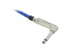6m S Series Vintage Tweed Instrument Cable - Blue image 3