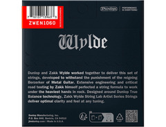 Dunlop Icon Series Zakk Wylde Signature Guitar Strings (10-60) image 2