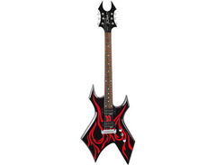 B.C. Rich Warlock w/ Tribal Fire Electric Guitar - What To Know