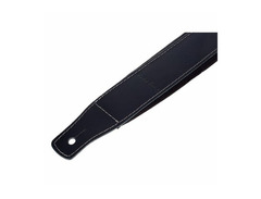 Colonial Leather Black Neoprene Padded Guitar Strap image 2