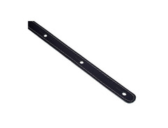 Colonial Leather Black Neoprene Padded Guitar Strap image 4